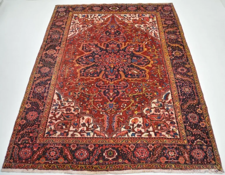 Persian Rug Heriz 340 x 254 cm Wool Hand-knotted