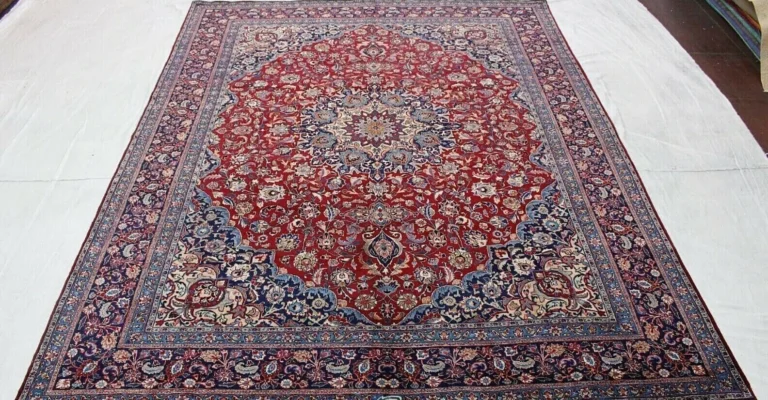 Persian Rug Mashhad 410 x 300 cm Wool Hand-knotted