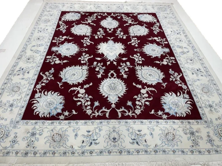 Persian Rug Nain 300×250 cm Silk Hand-knotted