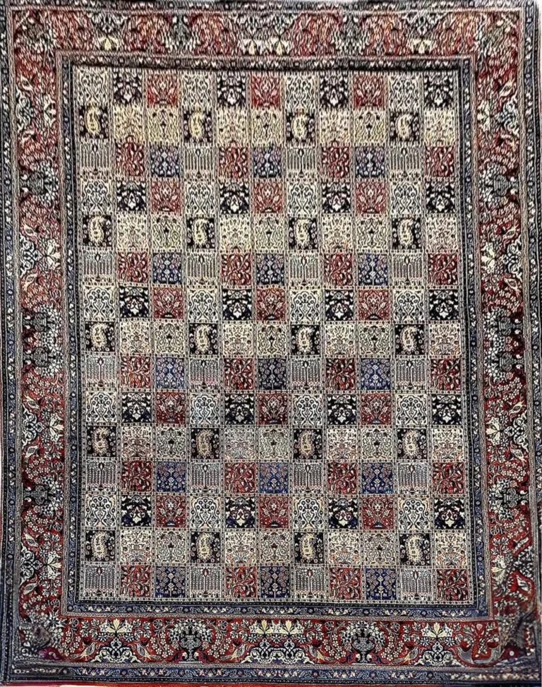 Persian Rug Moud 250 x 350 cm Silk Hand-knotted