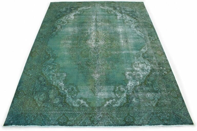 Hand-Knotted Wool Oriental Rug, 384 × 284 cm