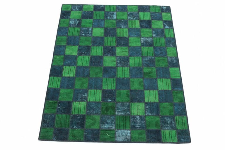 Handmade Wool Oriental Rug, 197 × 150 cm