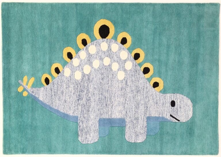 Indian Rug 243 × 170 cm, Wool, hand-knotted