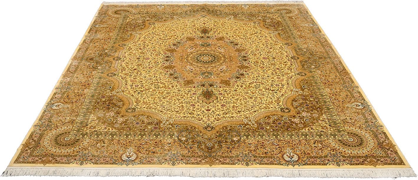 Hereke Chinese Rug — hand-knotted, 250 × 311 cm, Silk