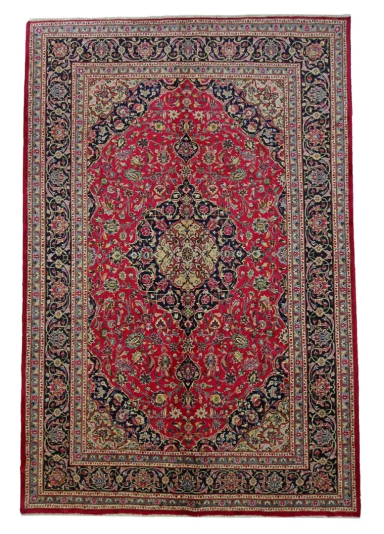 Kashmar Persian Rug 297 × 199 cm, Wool, hand-knotted