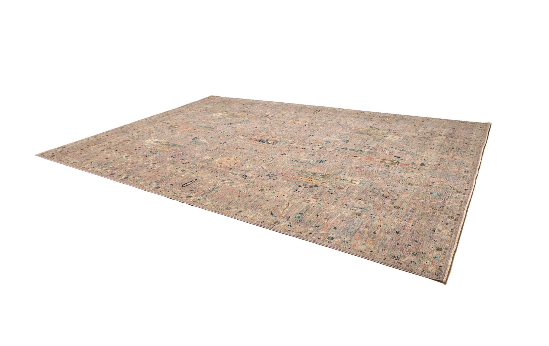 Samarkand Pakistani Rug 308 × 419 cm, Wool, hand-knotted