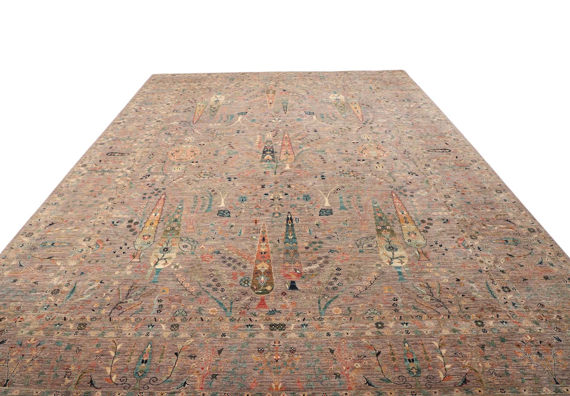Samarkand Pakistani Rug 308 × 419 cm, Wool, hand-knotted