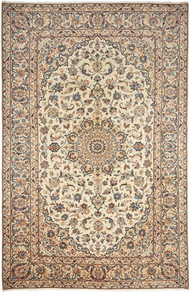 kashan-teppich-200-x-300cm-handgeknupft-schurwolle-perserteppich Hand-Knotted Wool Kashan Persian Rug, 200 × 300 cm