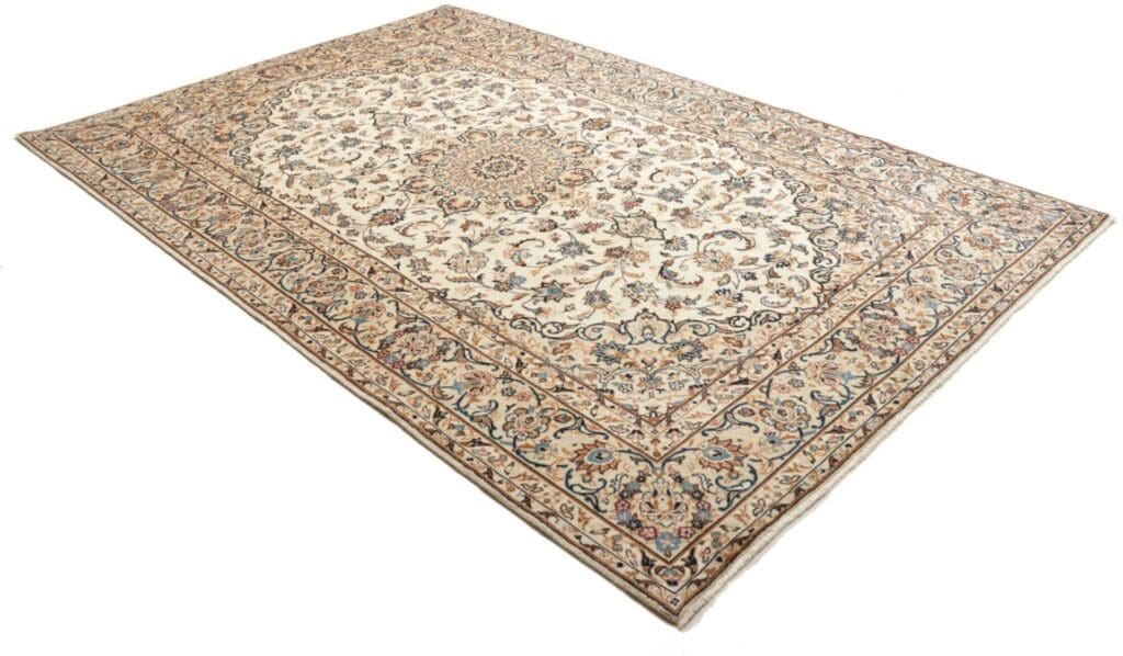 kashan-teppich-200-x-300cm-handgeknupft-schurwolle-perserteppich-2 Hand-Knotted Wool Kashan Persian Rug, 200 × 300 cm – view 3