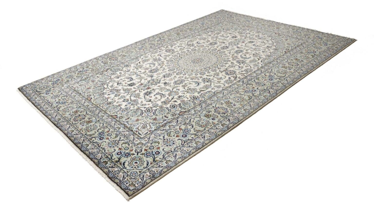 Kashan Persian Rug — hand-knotted, 199 × 297 cm, Wool – view 2