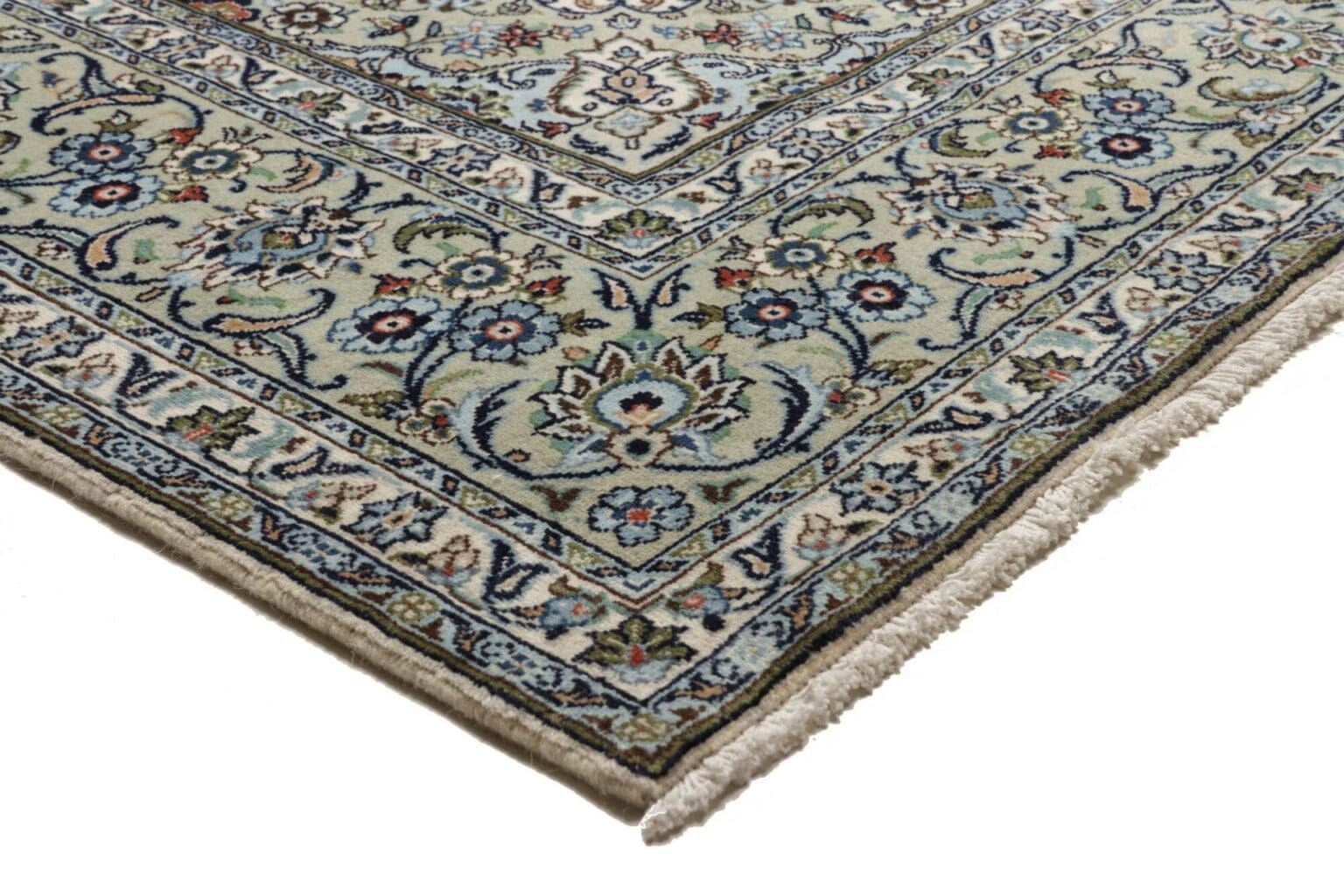 Kashan Persian Rug — hand-knotted, 199 × 297 cm, Wool – view 5