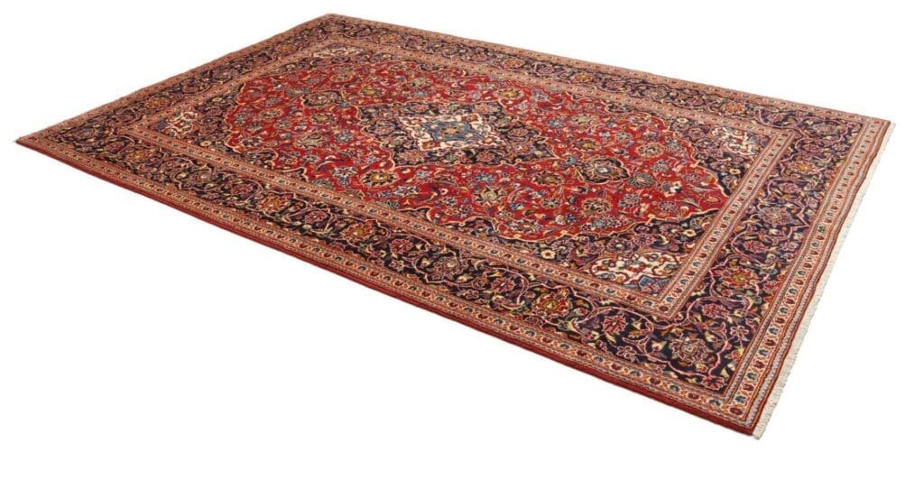 kashan-teppich-200-x-305-cm-handgeknupft-perserteppich-2 Hand-Knotted Wool Kashan Persian Rug, 200 × 305 cm – view 3