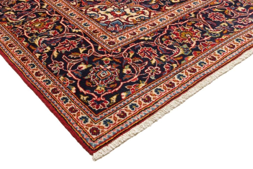 kashan-teppich-200-x-305-cm-handgeknupft-perserteppich-4 Hand-Knotted Wool Kashan Persian Rug, 200 × 305 cm – view 5