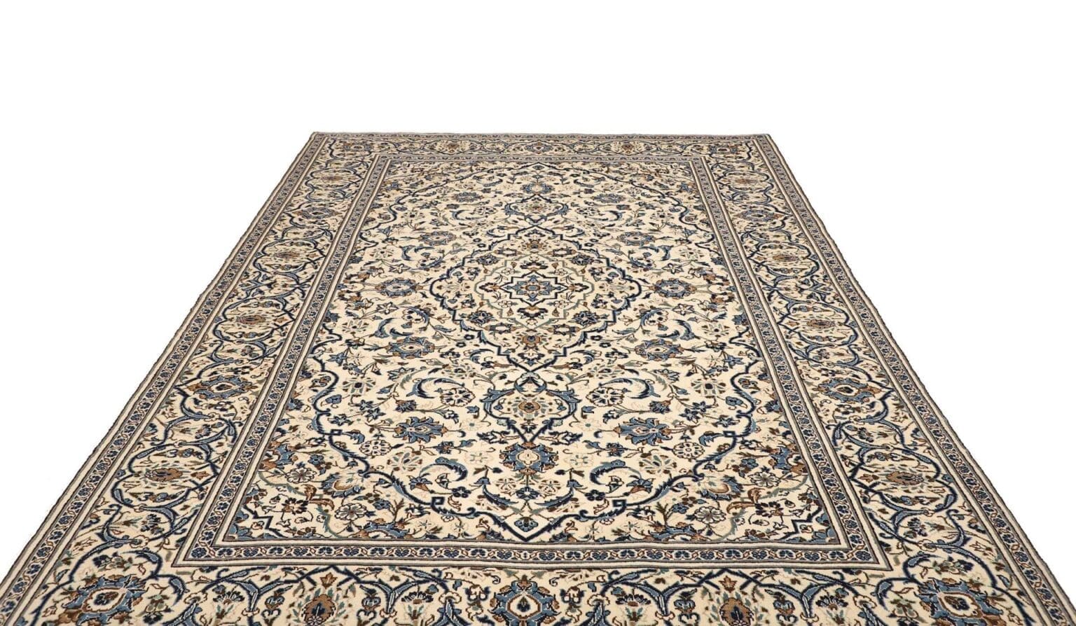 Hand-Knotted Wool Kashan Persian Rug, 203 × 300 cm – view 4
