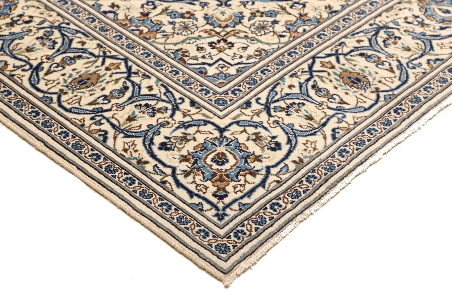 Hand-Knotted Wool Kashan Persian Rug, 203 × 300 cm – view 5