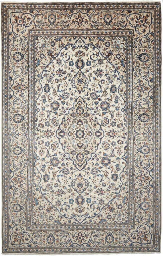 Kashan Persian Rug 207 × 298 cm, Wool, hand-knotted