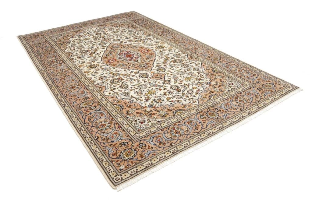 Kashan Persian Rug — hand-knotted, 198 × 315 cm, Wool – view 3