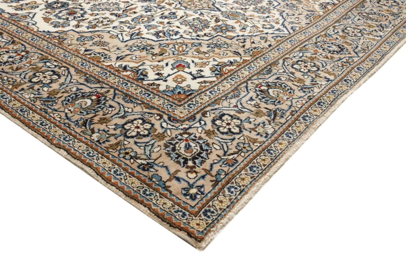 kashan-teppich-203-x-304-cm-handgeknupft-persisches-muster-4 Kashan Persian Rug — hand-knotted, 203 × 304 cm, Wool – view 5