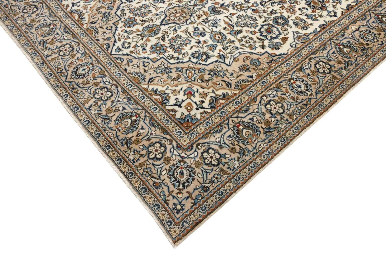 kashan-teppich-203-x-304-cm-handgeknupft-persisches-muster-6 Kashan Persian Rug — hand-knotted, 203 × 304 cm, Wool – view 7