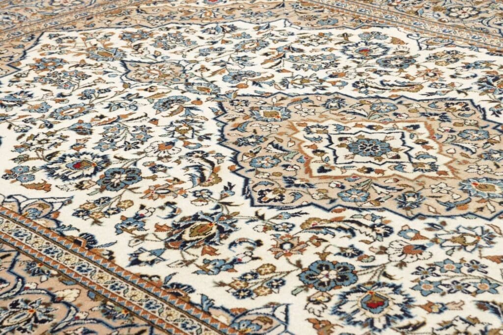 kashan-teppich-203-x-304-cm-handgeknupft-persisches-muster-7 Kashan Persian Rug — hand-knotted, 203 × 304 cm, Wool – view 8