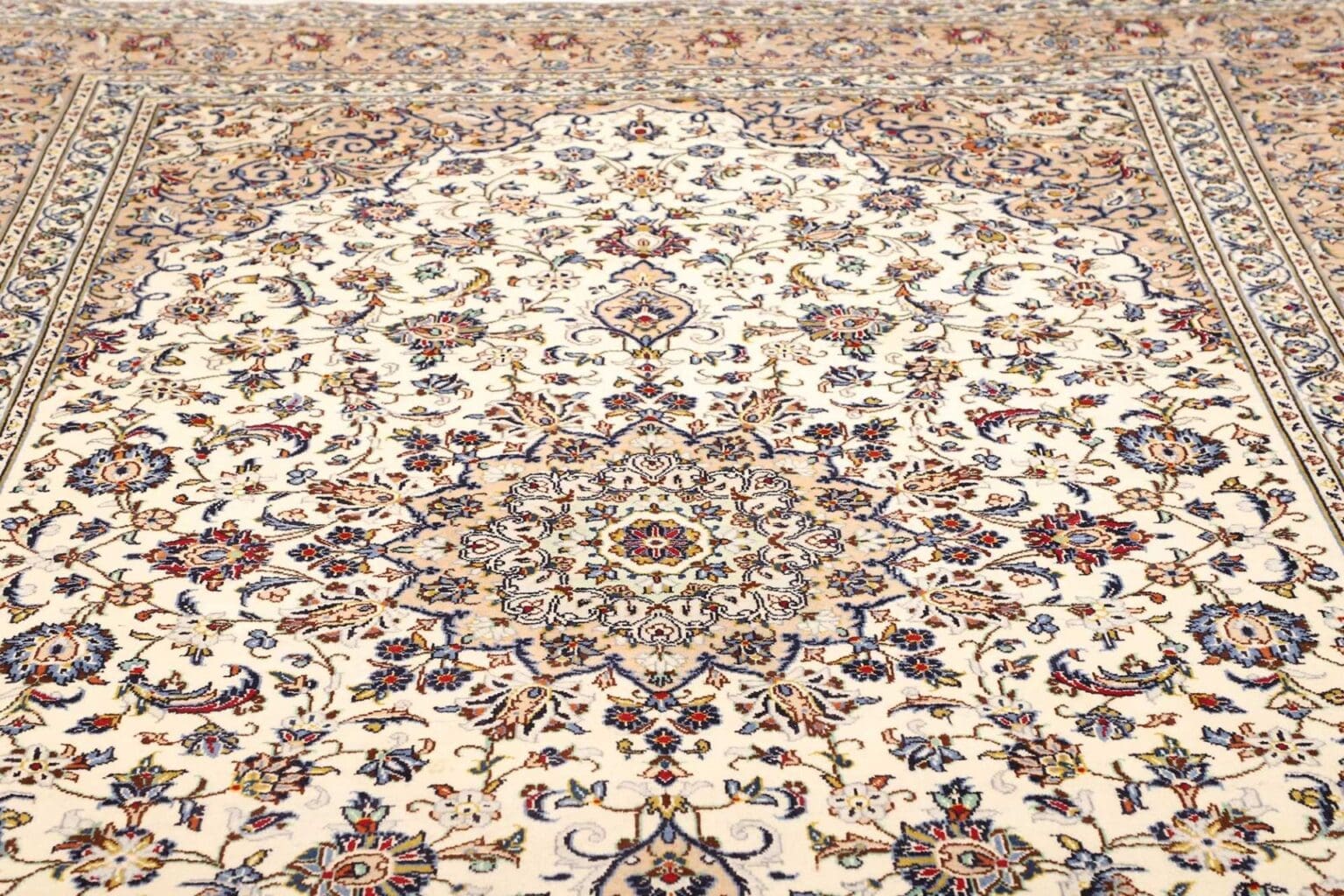 Kashan Persian Rug 205 × 322 cm, Wool, hand-knotted – view 8