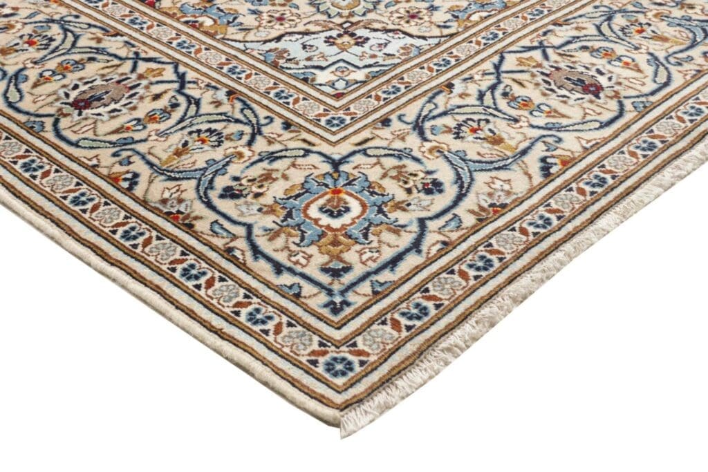 Hand-Knotted Wool Kashan Persian Rug, 203 × 296 cm – view 5