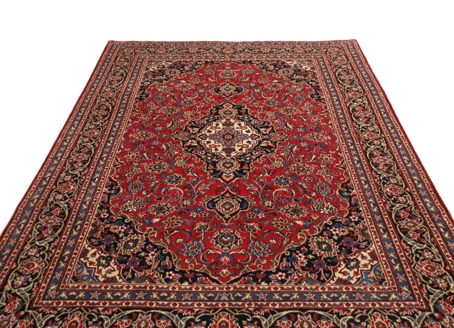 Kashan Persian Rug 199 × 301 cm, Wool, hand-knotted – view 4