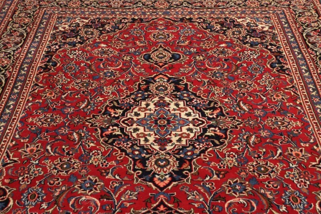 Kashan Persian Rug 199 × 301 cm, Wool, hand-knotted – view 9