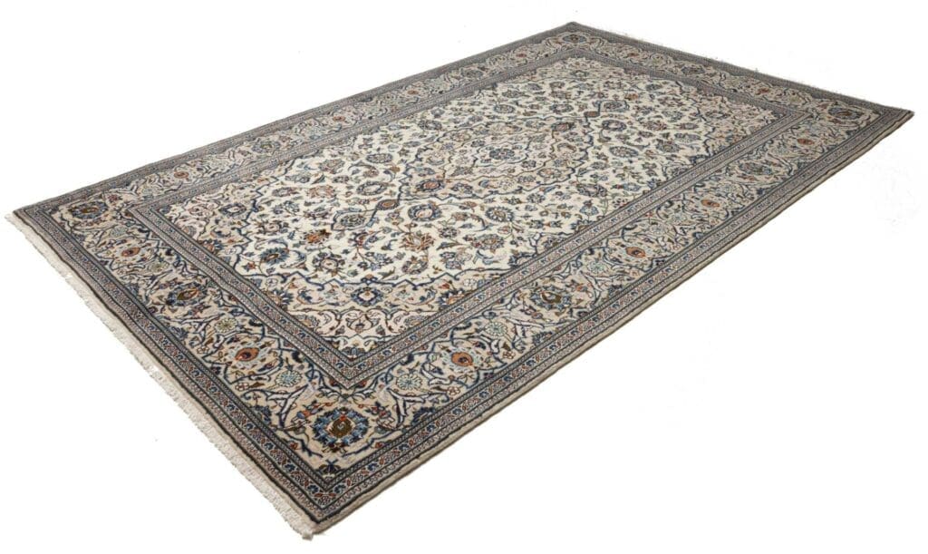 kashan-teppich-199-x-312cm-florale-muster-handgeknupft-perserteppich-1 Kashan Persian Rug 199 × 312 cm, Wool, hand-knotted – view 2