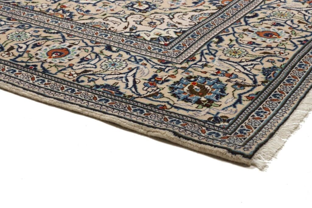 kashan-teppich-199-x-312cm-florale-muster-handgeknupft-perserteppich-4 Kashan Persian Rug 199 × 312 cm, Wool, hand-knotted – view 5