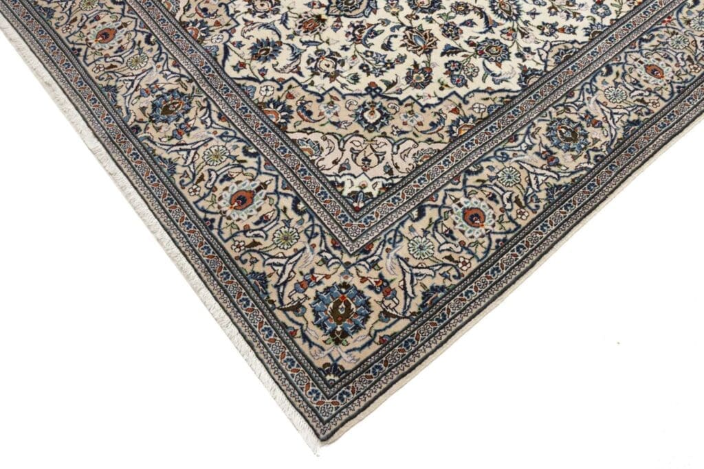 kashan-teppich-199-x-312cm-florale-muster-handgeknupft-perserteppich-6 Kashan Persian Rug 199 × 312 cm, Wool, hand-knotted – view 7