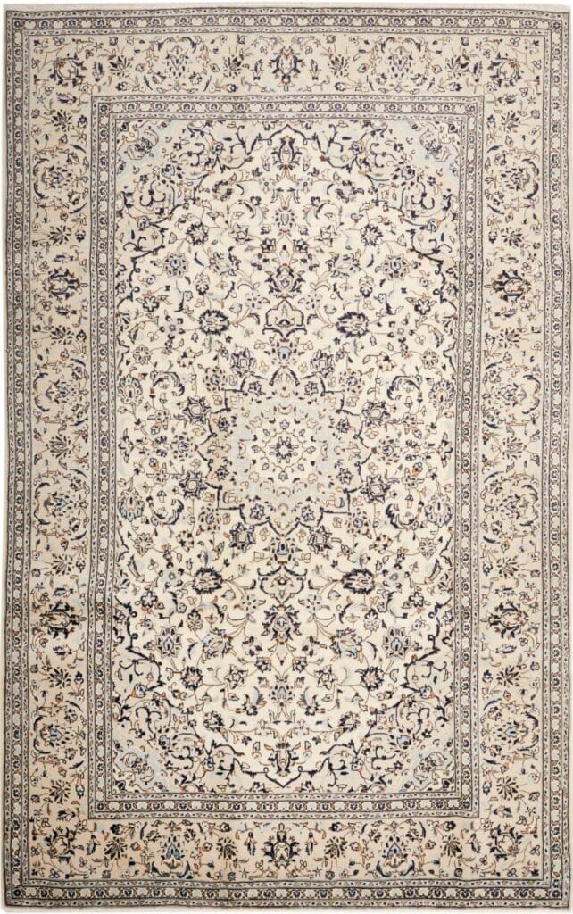kashan-teppich-203-x-320cm-florale-muster-handgeknupft-perserteppich Kashan Persian Rug — hand-knotted, 203 × 320 cm, Wool