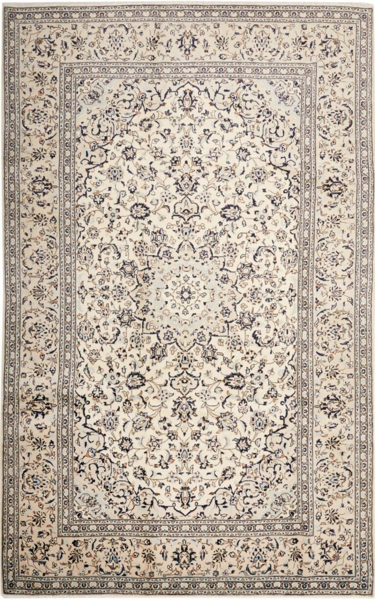 Kashan Persian Rug — hand-knotted, 203 × 320 cm, Wool
