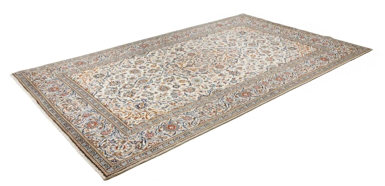 Kashan Persian Rug — hand-knotted, 197 × 316 cm, Wool – view 2