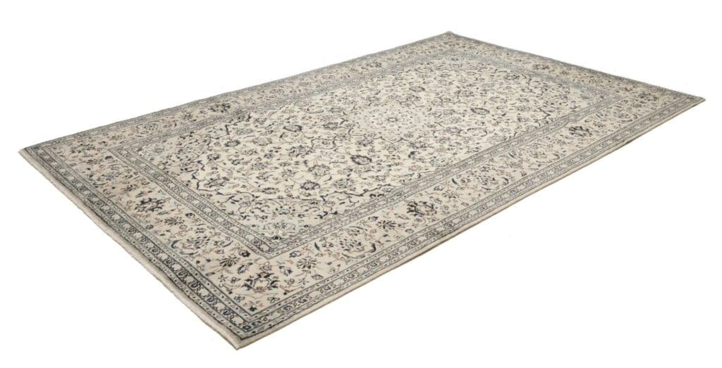 kashan-teppich-203-x-320cm-florale-muster-handgeknupft-perserteppich-1 Kashan Persian Rug — hand-knotted, 203 × 320 cm, Wool – view 2