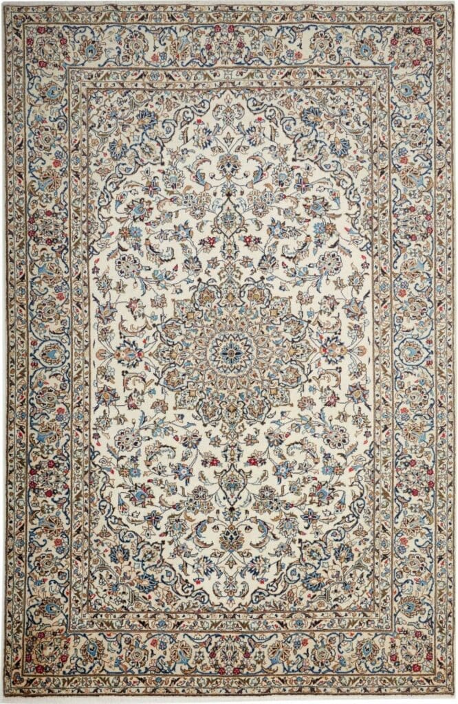 kashan-teppich-196-x-298cm-florale-muster-handgeknupft-perserteppich Kashan Persian Rug 196 × 298 cm, Wool, hand-knotted