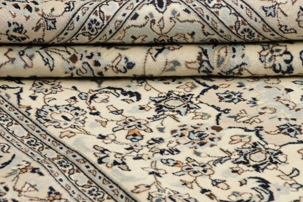 kashan-teppich-203-x-320cm-florale-muster-handgeknupft-perserteppich-9 Kashan Persian Rug — hand-knotted, 203 × 320 cm, Wool – view 10