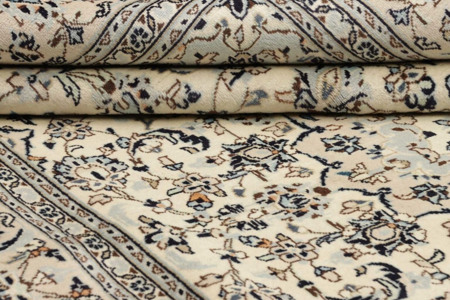 kashan-teppich-203-x-320cm-florale-muster-handgeknupft-perserteppich-9 Kashan Persian Rug — hand-knotted, 203 × 320 cm, Wool – view 10