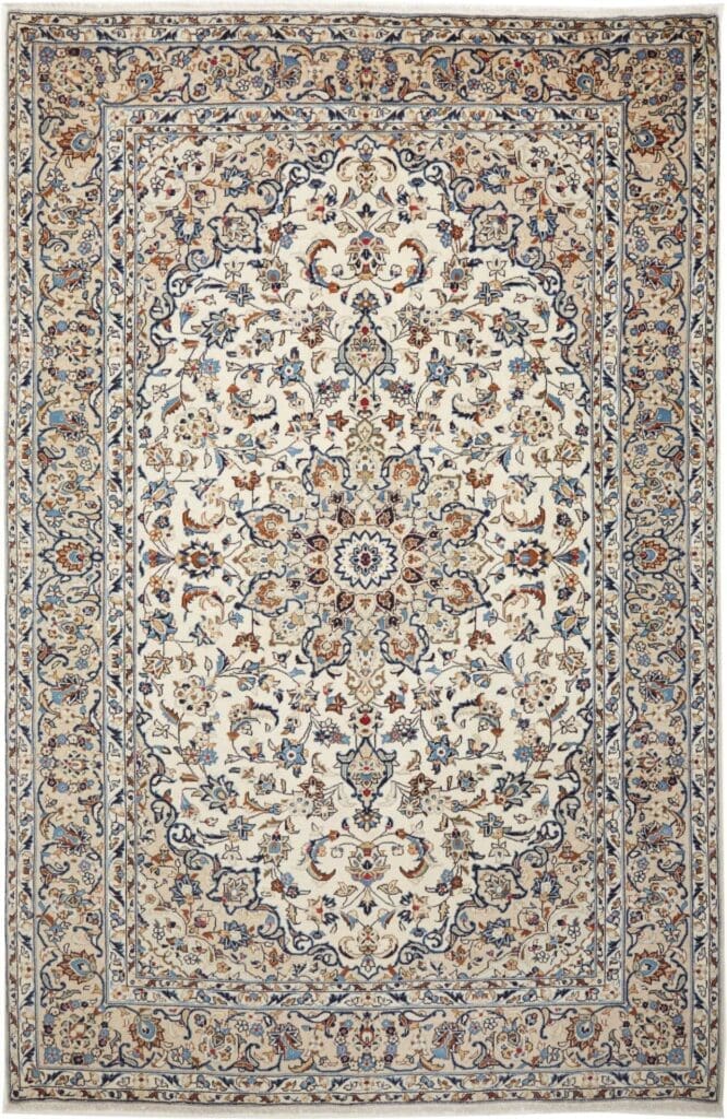 kashan-teppich-200-x-300cm-handgeknupft-aus-schurwolle-perserteppich-10 Kashan Persian Rug — hand-knotted, 200 × 300 cm, Wool