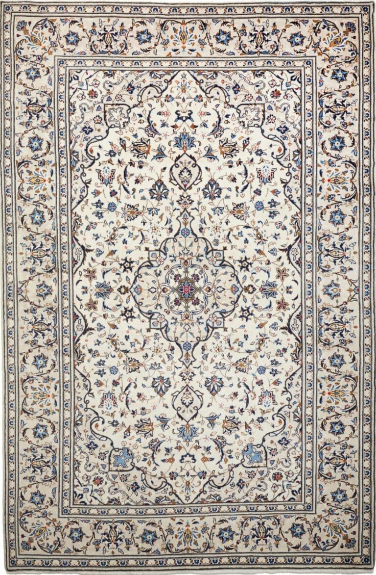 Kashan Persian Rug — hand-knotted, 200 × 302 cm, Wool