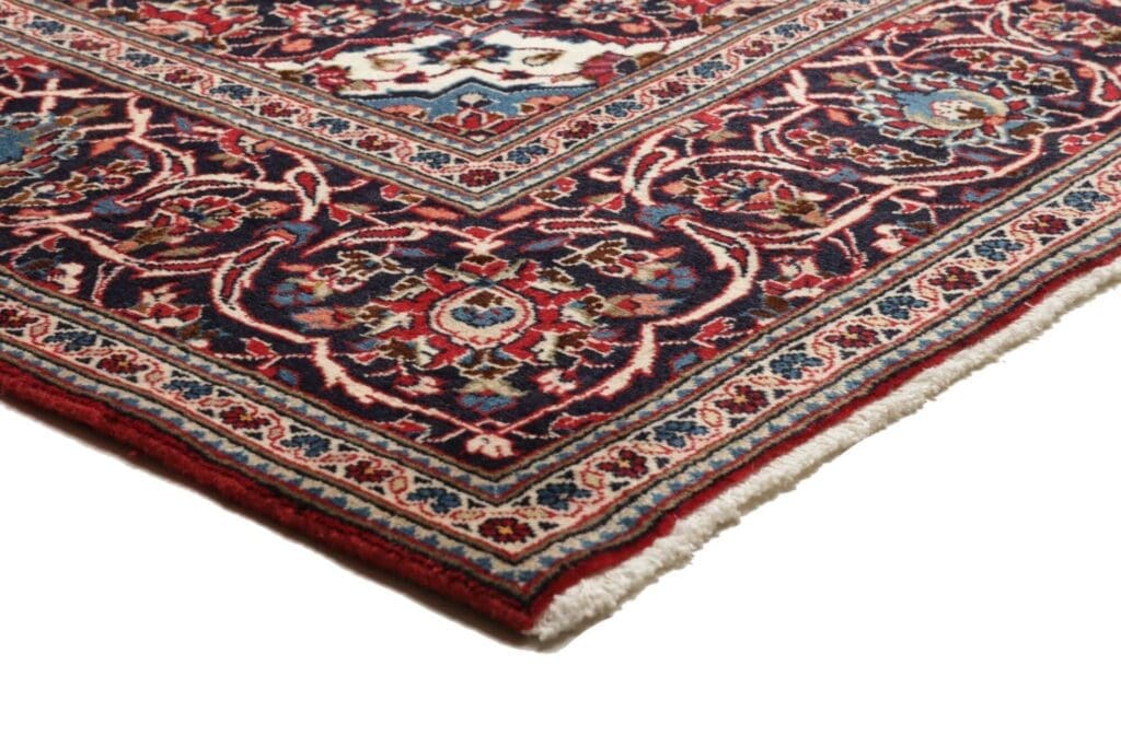 kashan-teppich-203-x-308cm-schurwolle-handgeknupft-perserteppich-4 Hand-Knotted Wool Kashan Persian Rug, 203 × 308 cm – view 5