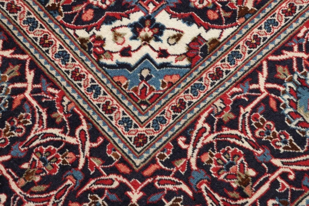 kashan-teppich-203-x-308cm-schurwolle-handgeknupft-perserteppich-5 Hand-Knotted Wool Kashan Persian Rug, 203 × 308 cm – view 6