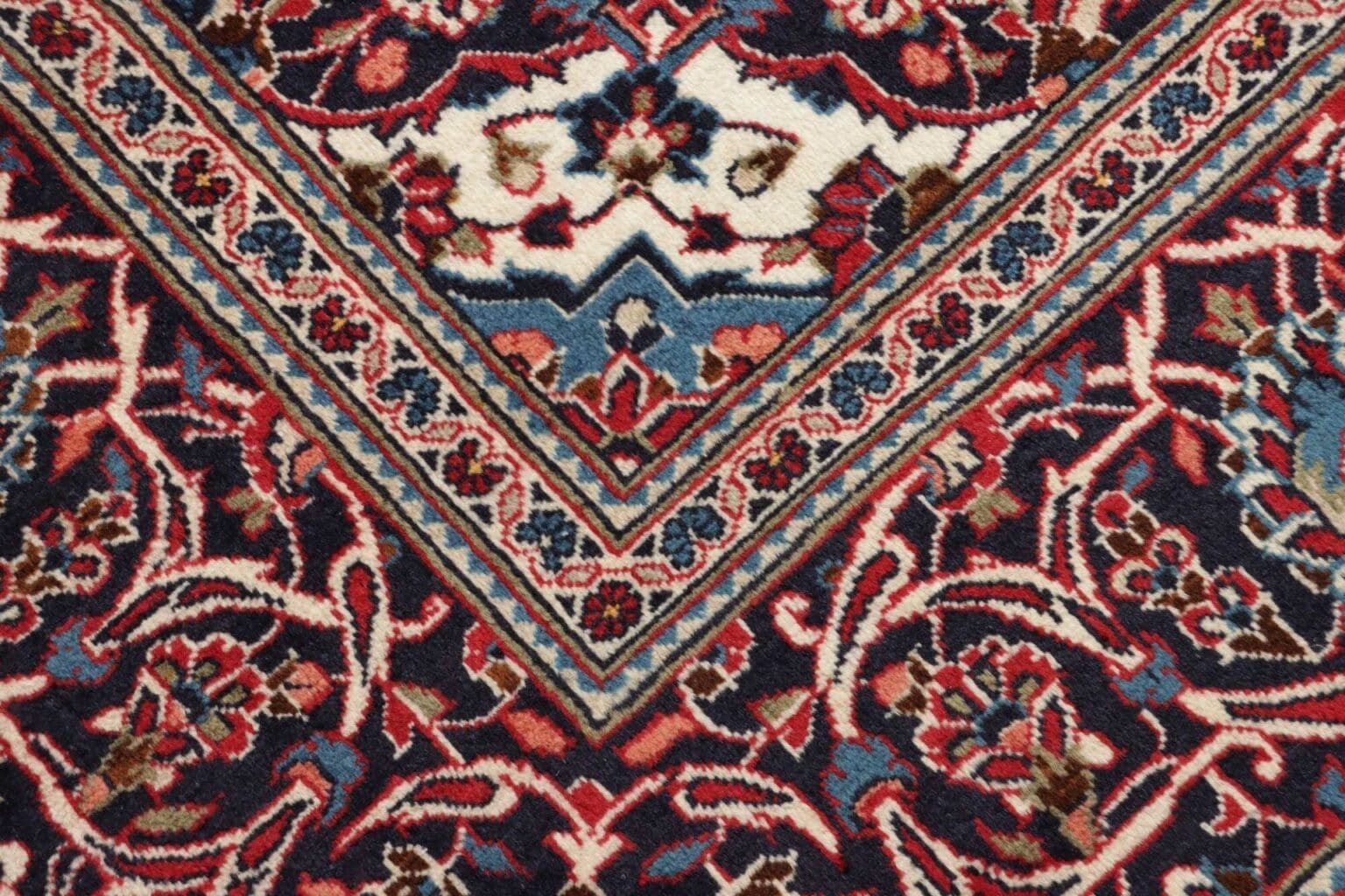 kashan-teppich-203-x-308cm-schurwolle-handgeknupft-perserteppich-5 Hand-Knotted Wool Kashan Persian Rug, 203 × 308 cm – view 6
