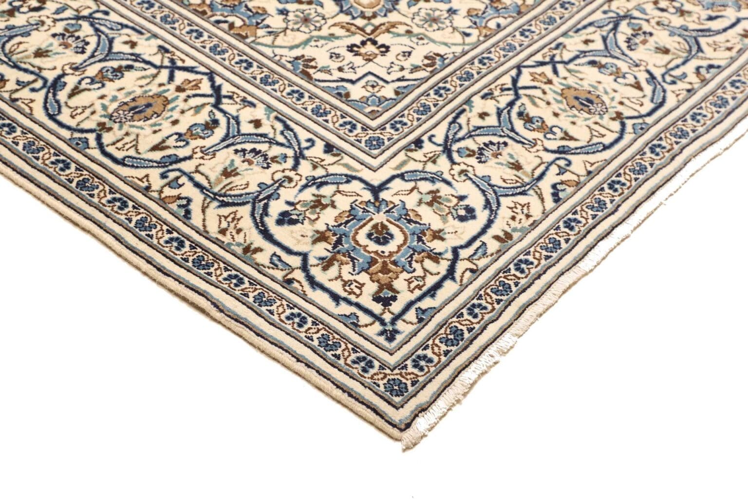 kashan-teppich-198-x-305-cm-handgeknupft-schurwolle-perserteppich-4 Hand-Knotted Wool Kashan Persian Rug, 198 × 305 cm – view 5