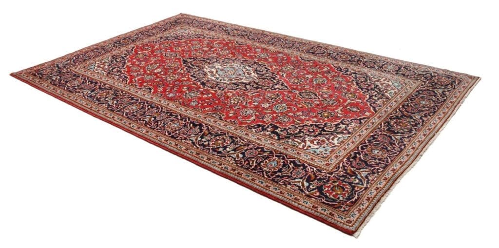kashan-teppich-200-x-308cm-echte-schurwolle-handgeknupft-perserteppich-2 Kashan Persian Rug 200 × 308 cm, Wool, hand-knotted – view 3