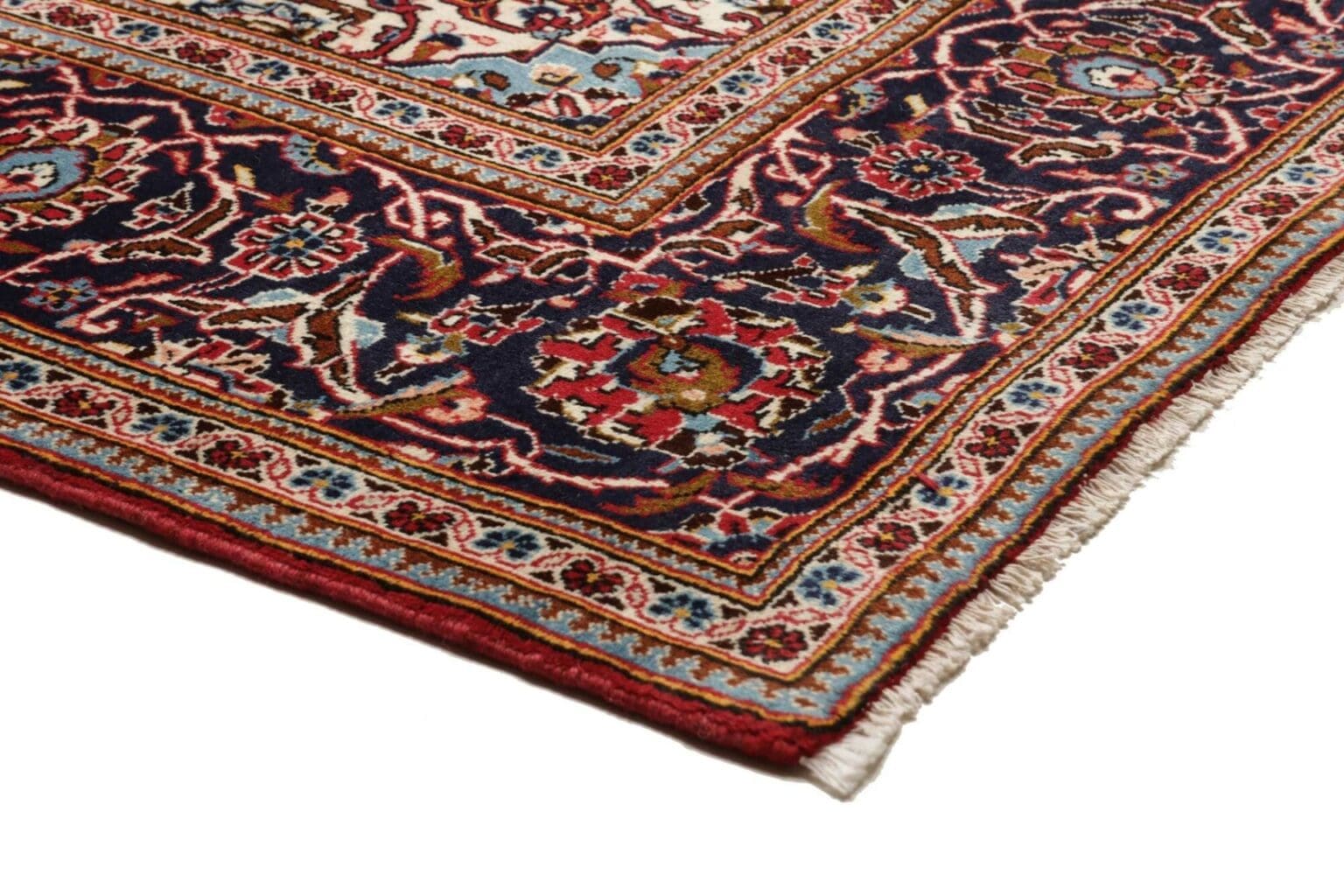 kashan-teppich-200-x-308cm-echte-schurwolle-handgeknupft-perserteppich-4 Kashan Persian Rug 200 × 308 cm, Wool, hand-knotted – view 5