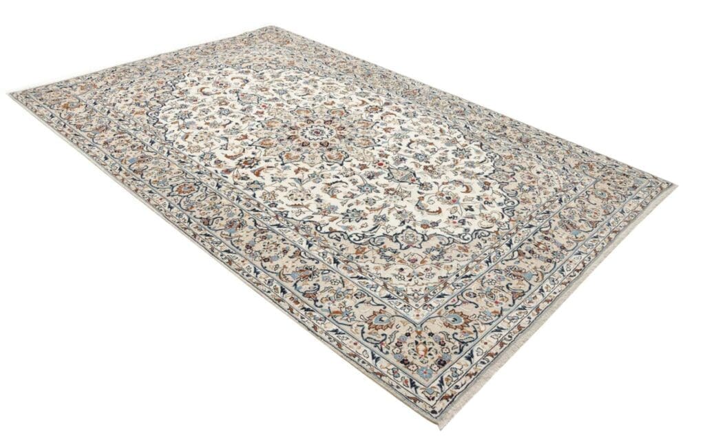 kashan-teppich-200-x-300cm-handgeknupft-aus-schurwolle-perserteppich-12 Kashan Persian Rug — hand-knotted, 200 × 300 cm, Wool – view 3