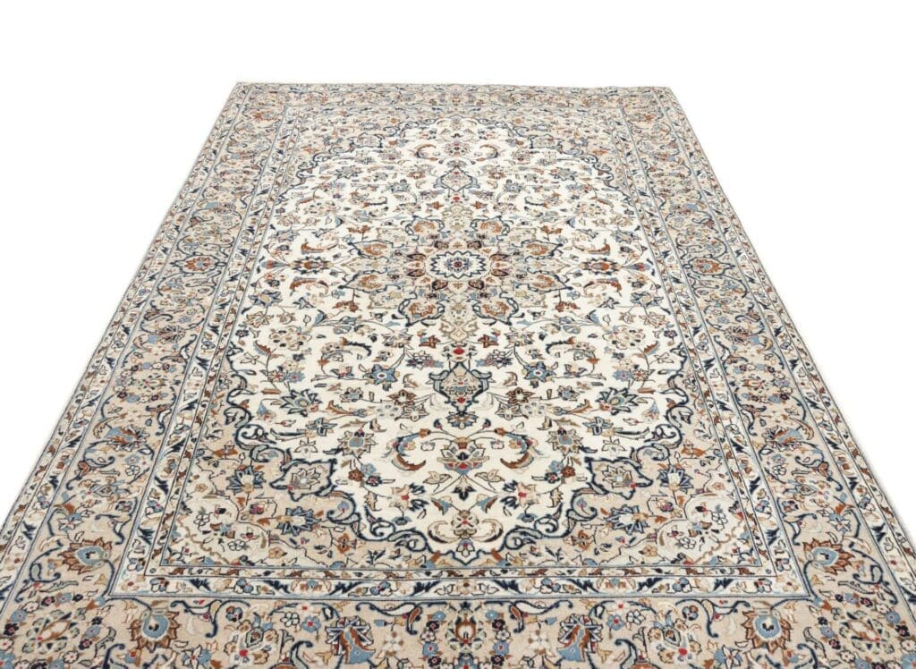 kashan-teppich-200-x-300cm-handgeknupft-aus-schurwolle-perserteppich-13 Kashan Persian Rug — hand-knotted, 200 × 300 cm, Wool – view 4