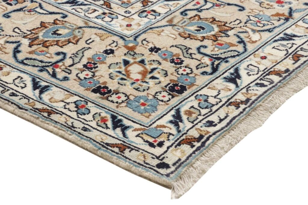 kashan-teppich-200-x-300cm-handgeknupft-aus-schurwolle-perserteppich-14 Kashan Persian Rug — hand-knotted, 200 × 300 cm, Wool – view 5