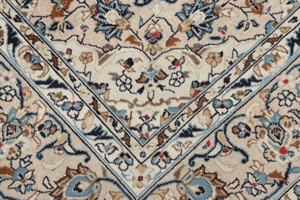 kashan-teppich-200-x-300cm-handgeknupft-aus-schurwolle-perserteppich-15 Kashan Persian Rug — hand-knotted, 200 × 300 cm, Wool – view 6